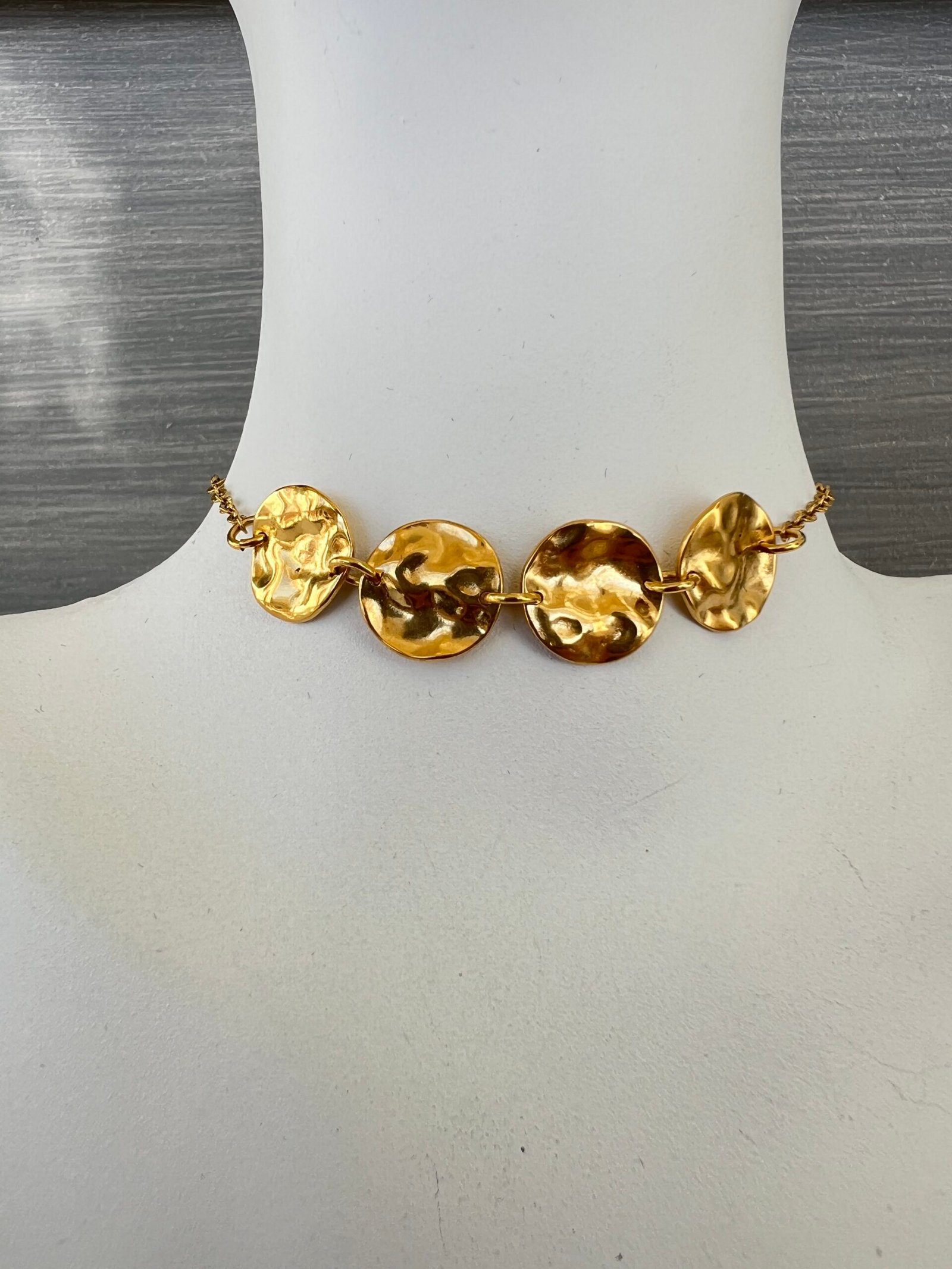 BRA10W-scaled-1.jpeg Χρυσό βραχιόλι με κύκλους - Image 1