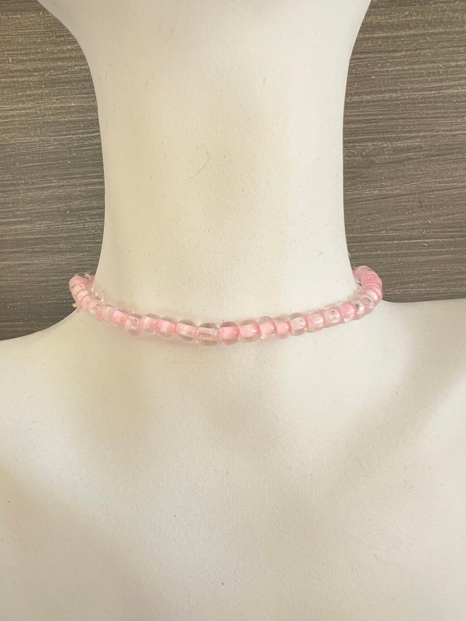 BRA66W-scaled-1.jpeg Βραχιόλι ροζ χάντρες - Image 1