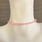 Βραχιόλι ροζ χάντρες