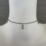 Ασημί βραχιόλι με αστέρια