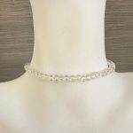 Βραχιόλι διάφανες χάντρες