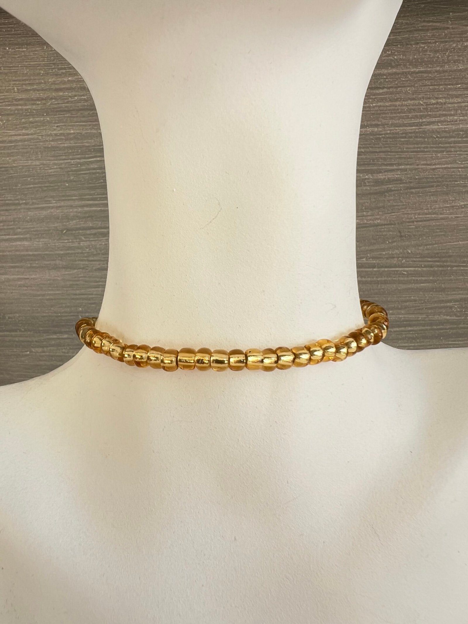 BRA78W-scaled-1.jpeg Βραχιόλι χρυσές χάντρες - Image 1