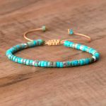 Βραχιόλι με τυρκουάζ πέτρες