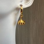 Χρυσοί κρίκοι με σκόρδα