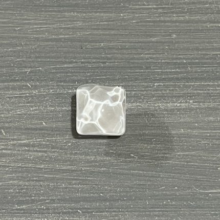 Αξεσουάρ για crocs λευκή διάφανη πέτρα