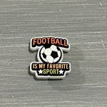 Αξεσουάρ για crocs football is my favorite sport