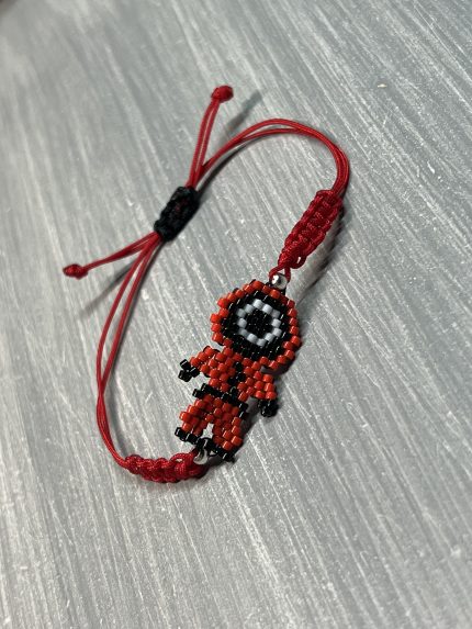 Βραχιόλι squid games κεντημένο με χάντρες Miyuki