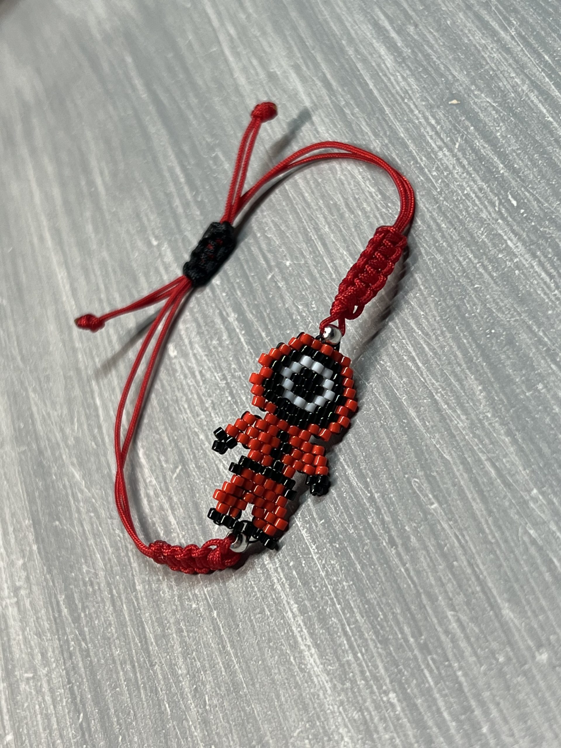 BRA150 Βραχιόλι squid games κεντημένο με χάντρες Miyuki - Image 1