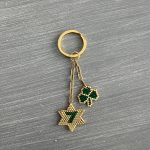 Μπρελόκ τριφύλλι και αστέρι 7