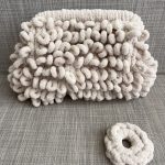 Puffy Bag Stone Beige 25cm