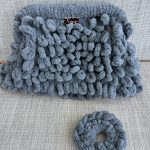 Puffy Bag Dark Grey 25cm