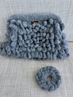 Puffy Bag Dark Grey 25cm