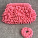 Puffy Bag Neon Pink 25cm