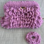 Puffy Bag Violet 25cm