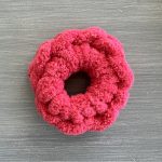Puffy Scrunchie Fuchsia