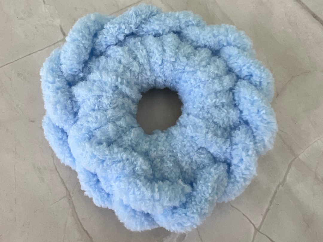 HR35W Puffy Scrunchie Ciel - Image 1