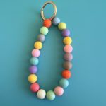 Μπρελόκ με χρωματιστές μπίλιες