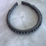 Στέκα για τα μαλλιά σε γκρι χρώμα