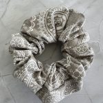Scrunchie μπεζ