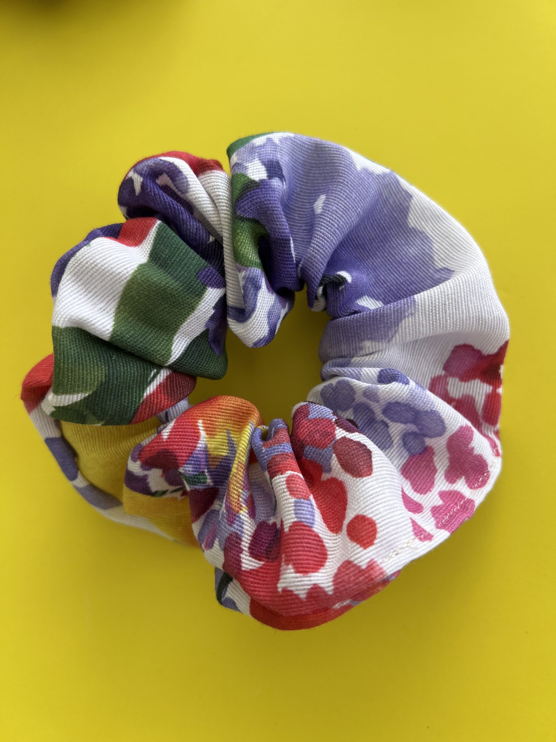 HR74 Scrunchie πολύχρωμο - Image 1