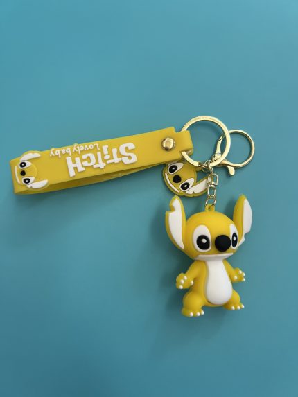 Μπρελόκ Stitch κίτρινο