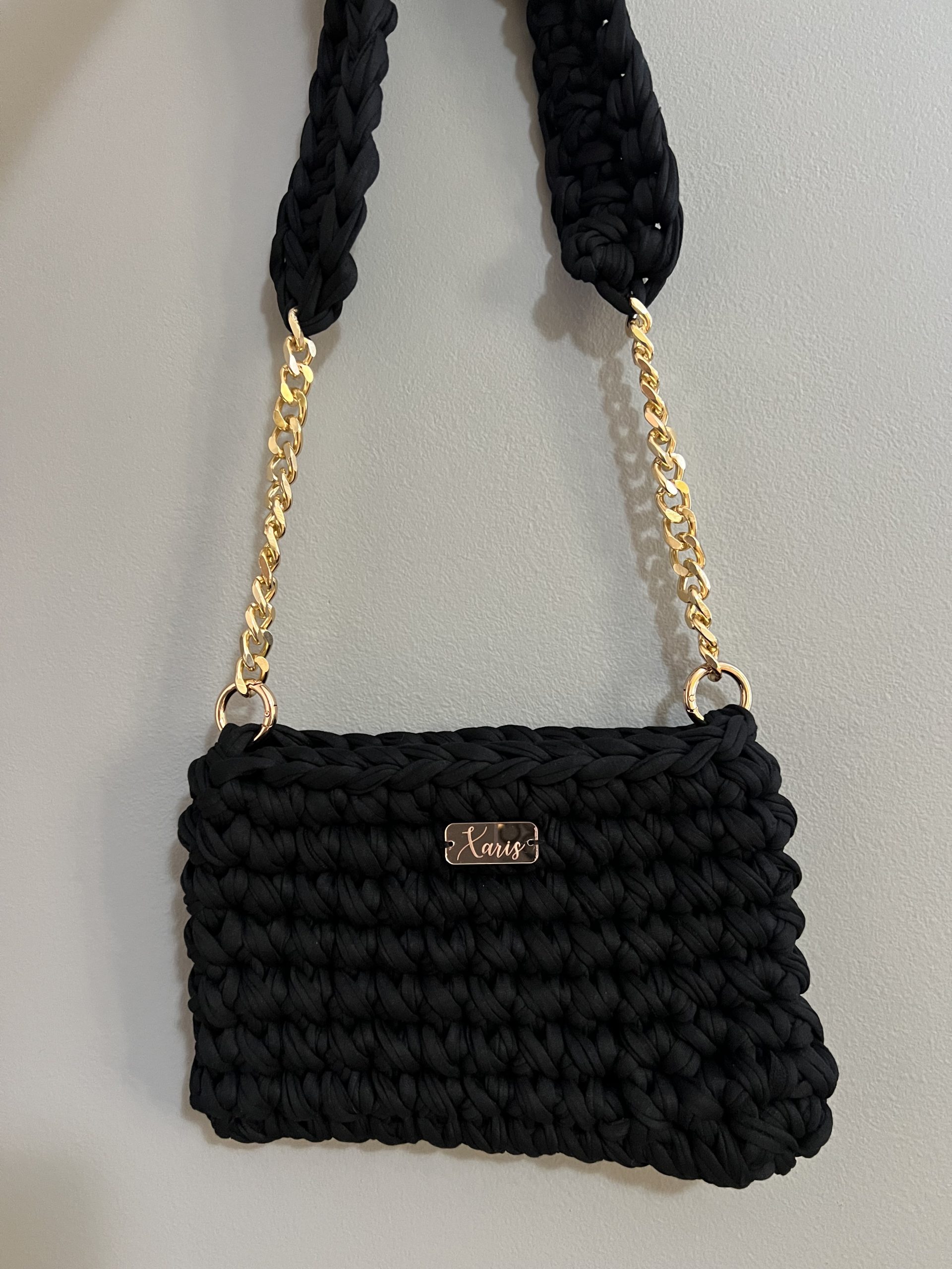 BG37NEW Τσάντα πλεκτή "Melanie" - Image 1