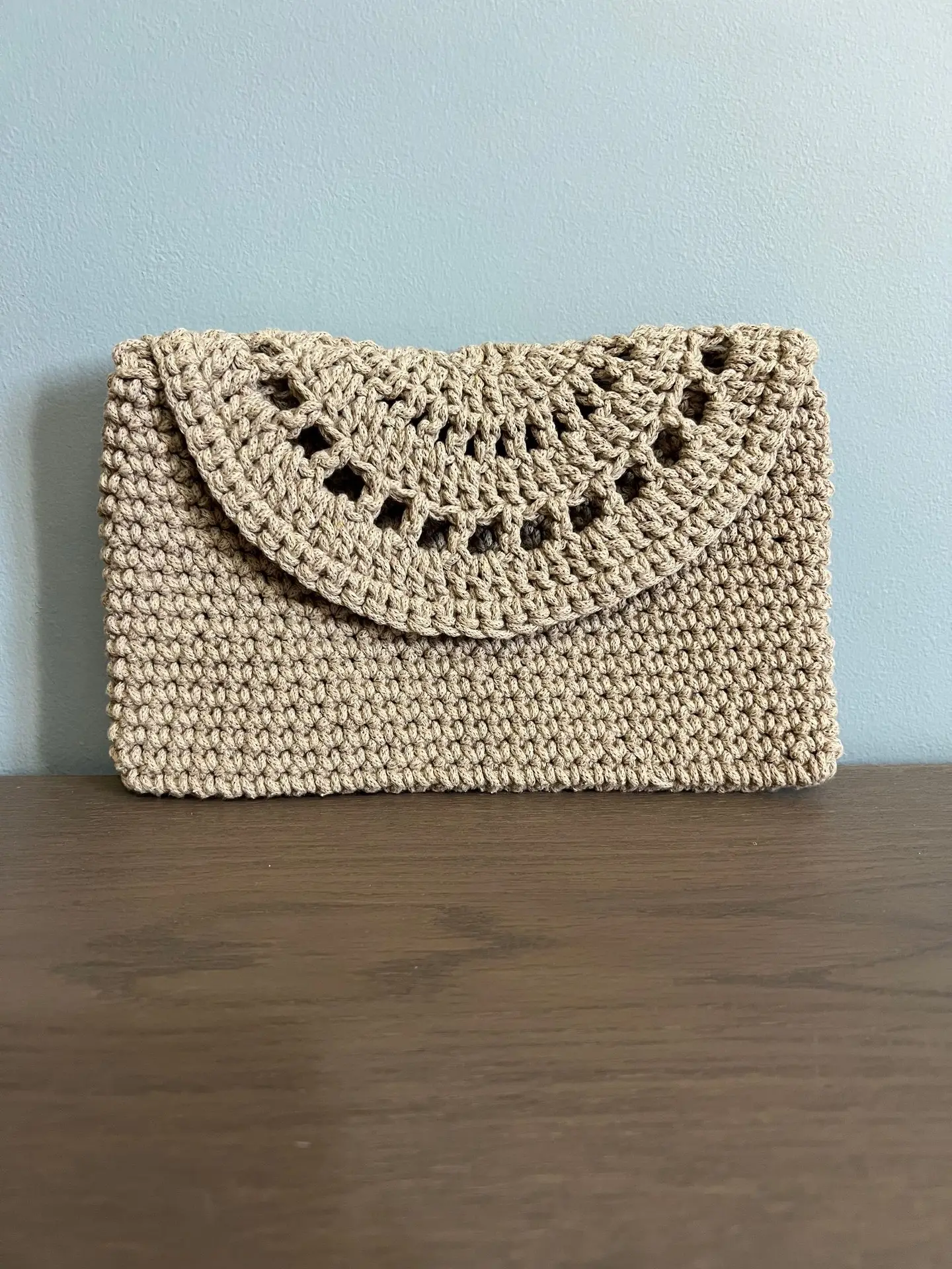 BG40 Τσάντα πλεκτή "Golden Sand" - Image 1