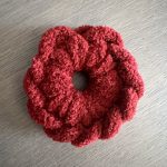 Puffy Scrunchie Burgundy