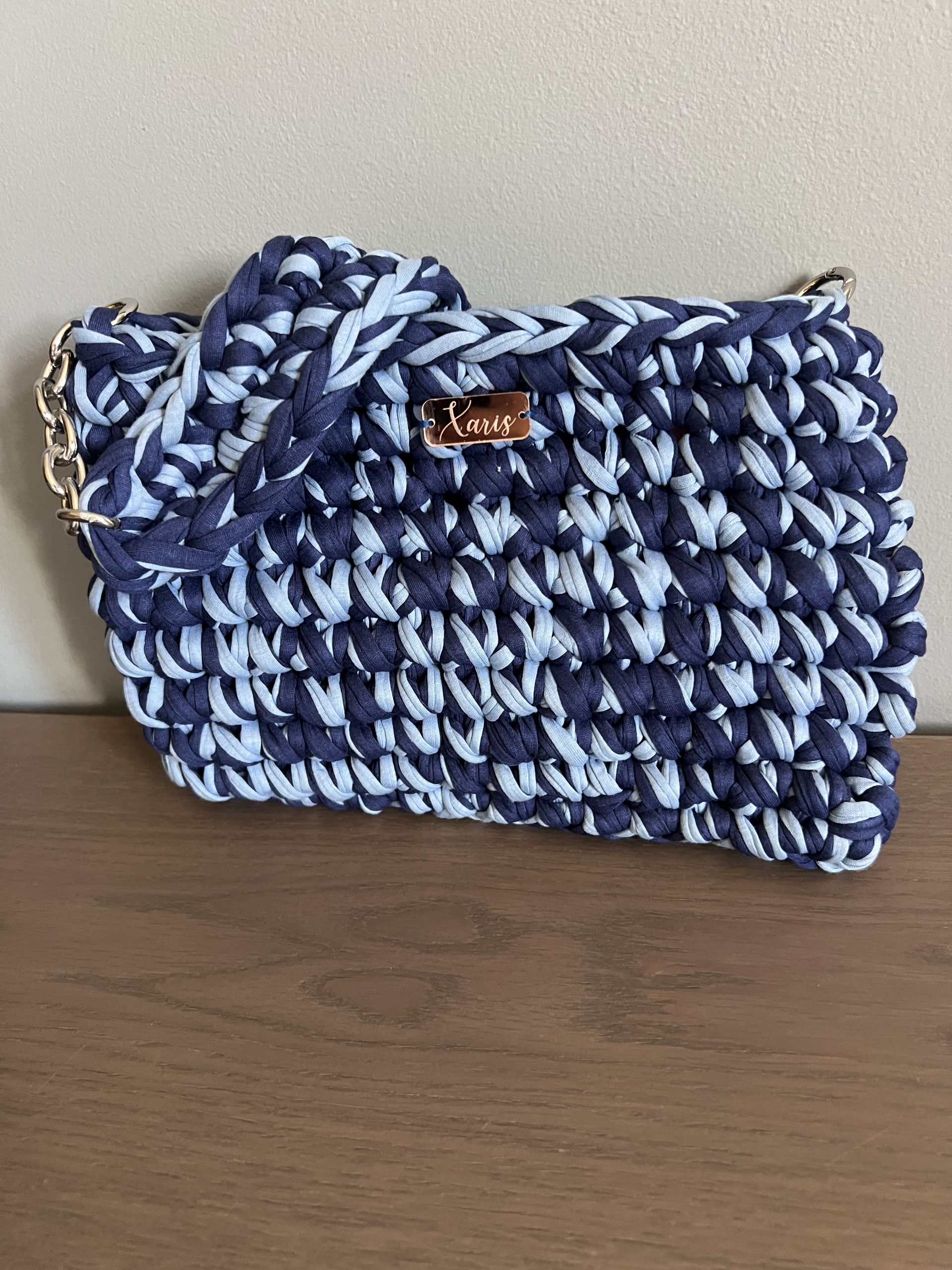 BG36D Τσάντα πλεκτή "Aegean Sea" - Image 1