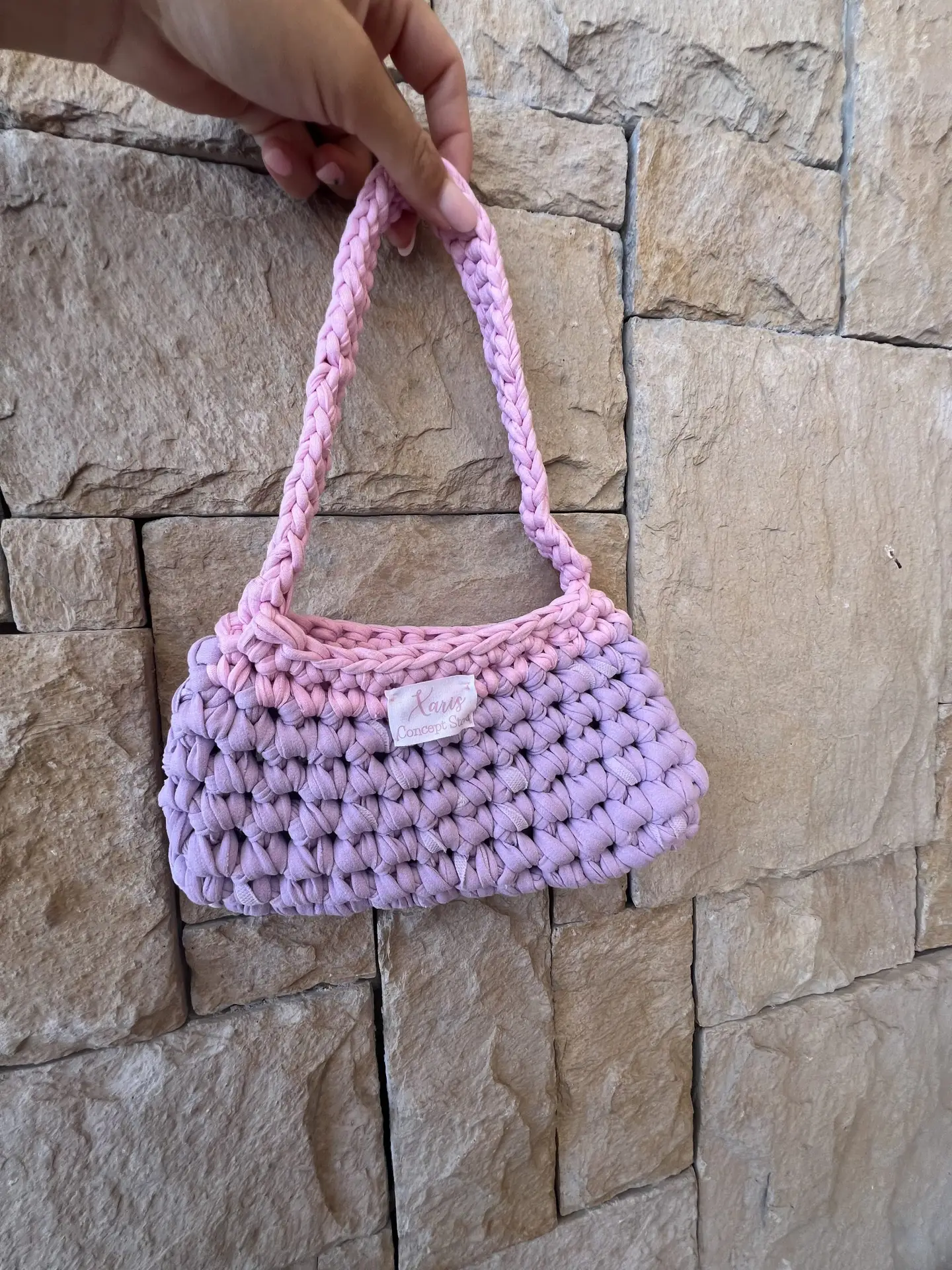 BG42 Τσάντα πλεκτή “Lollipop” - Image 1