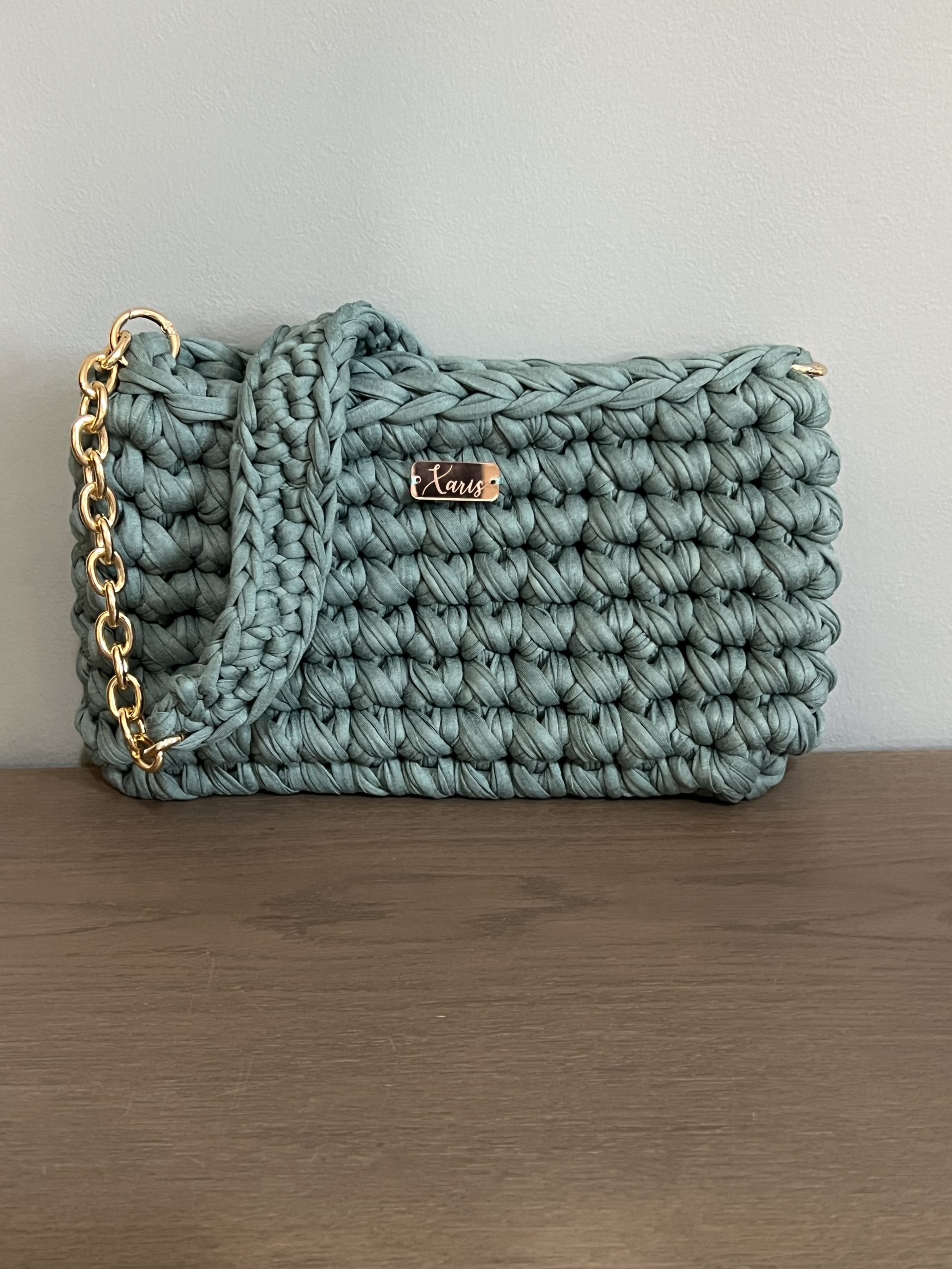 BG63 Τσάντα πλεκτή “Sage” - Image 1