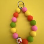 Μπρελόκ πολύχρωμες χάντρες