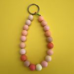 Μπρελόκ πολύχρωμες χάντρες