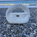 Τσάντα πλεκτή “Snow White”