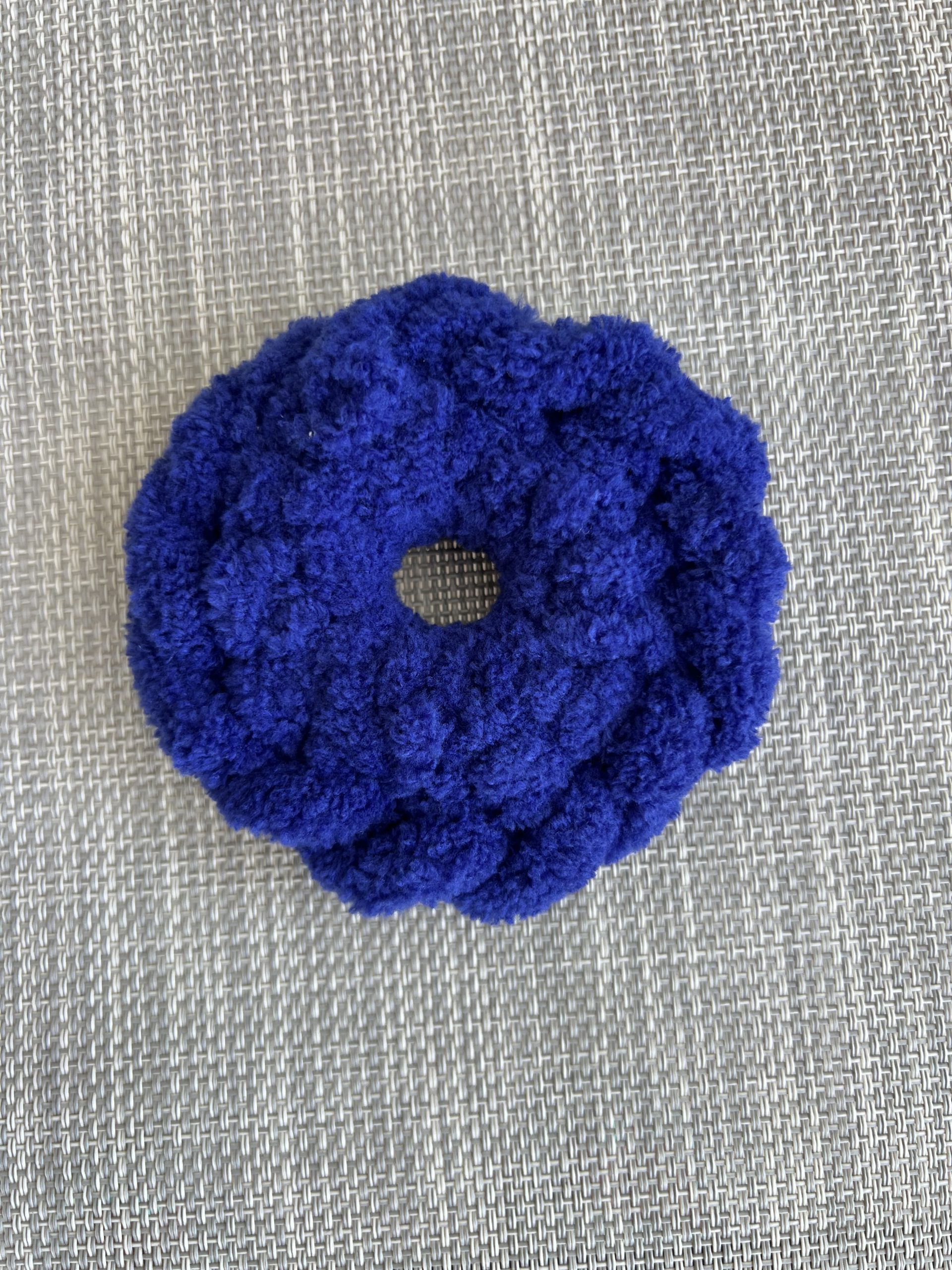 HR96 Puffy Scrunchie Navy - Image 1