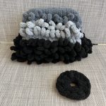 Puffy Bag Black Multi 20cm