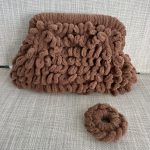 Puffy Bag Teddy Bear 25cm