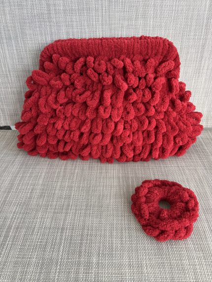 Puffy Bag Red Wine 25cm