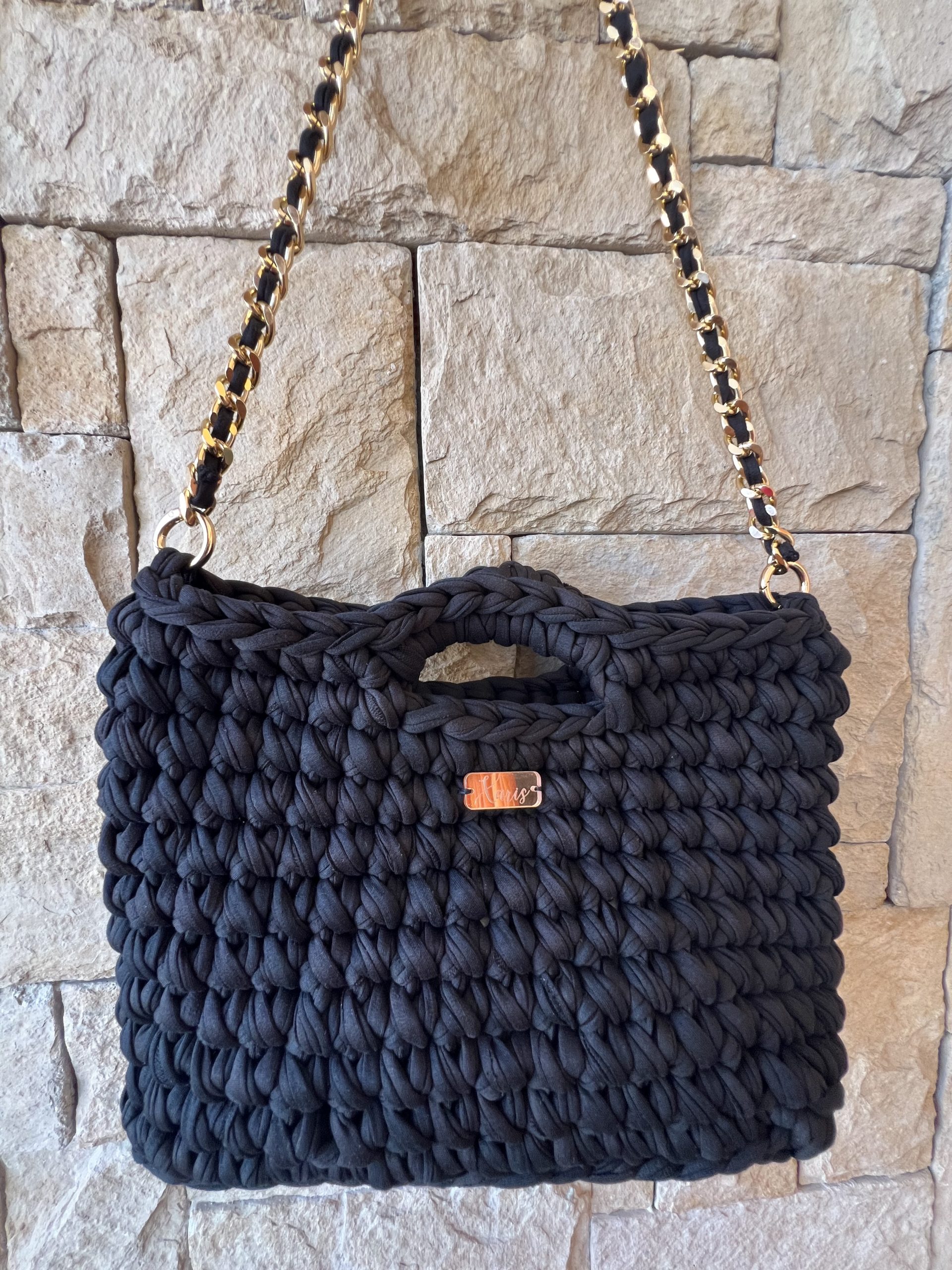 BG94 Τσάντα πλεκτή “Melanie” XL - Image 1