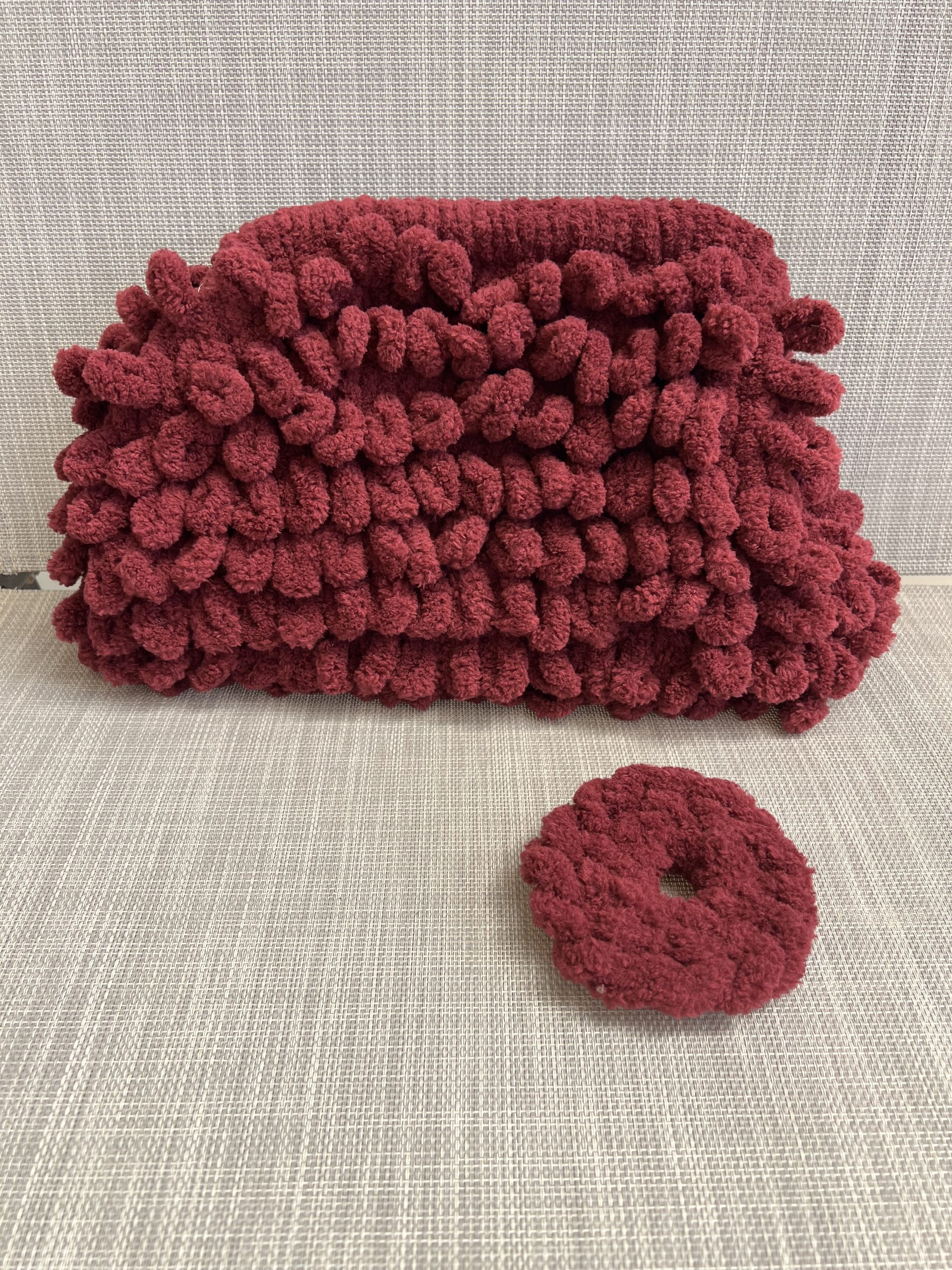 BG95 Puffy Bag Plum 25cm - Image 1