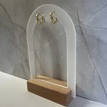 Χρυσοί κρίκοι σχέδιο αλυσίδα διάμετρος 1εκ.