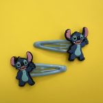 Τσιμπιδάκια για τα μαλλιά Stitch - 2 τμχ