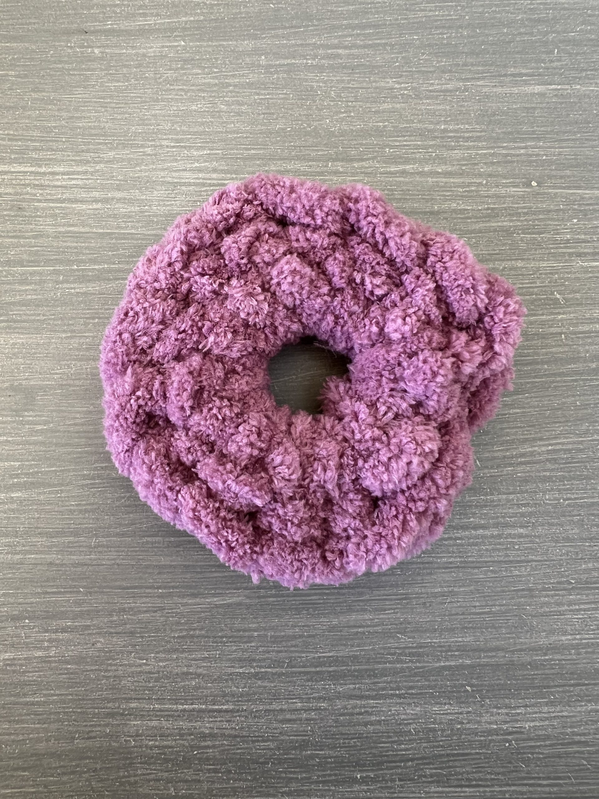 HR120 Puffy Scrunchie Violet - Image 1