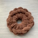 Puffy Scrunchie Teddy Bear