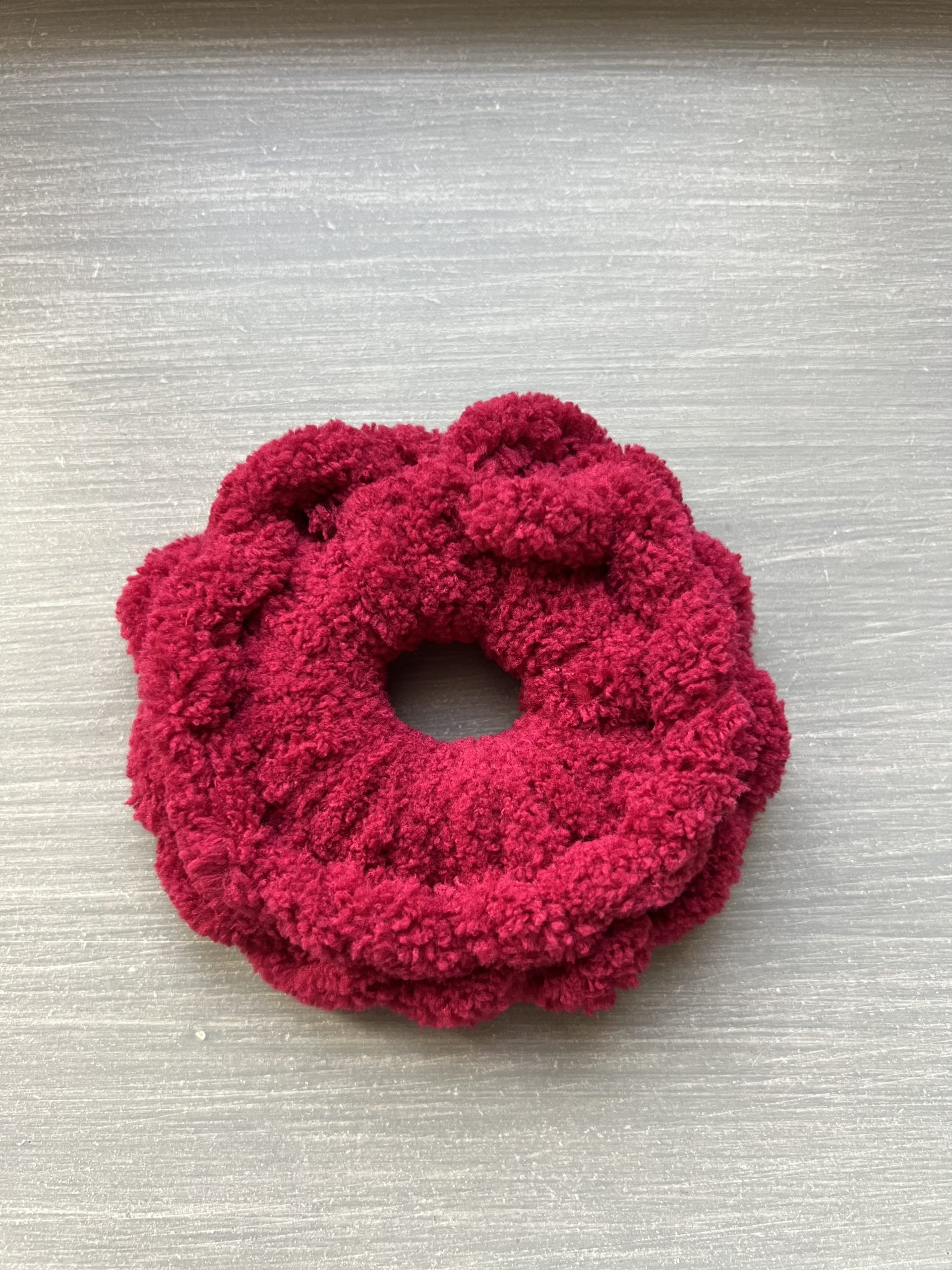 HR99 Puffy Scrunchie Red Wine - Image 1