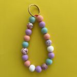 Μπρελόκ πολύχρωμες χάντρες