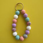 Μπρελόκ πολύχρωμες χάντρες