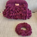 Puffy Bag Dark Plum 20cm