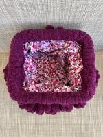 Puffy Bag Dark Plum 20cm - Image 3