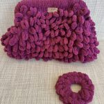 Puffy Bag Dark Plum 25cm